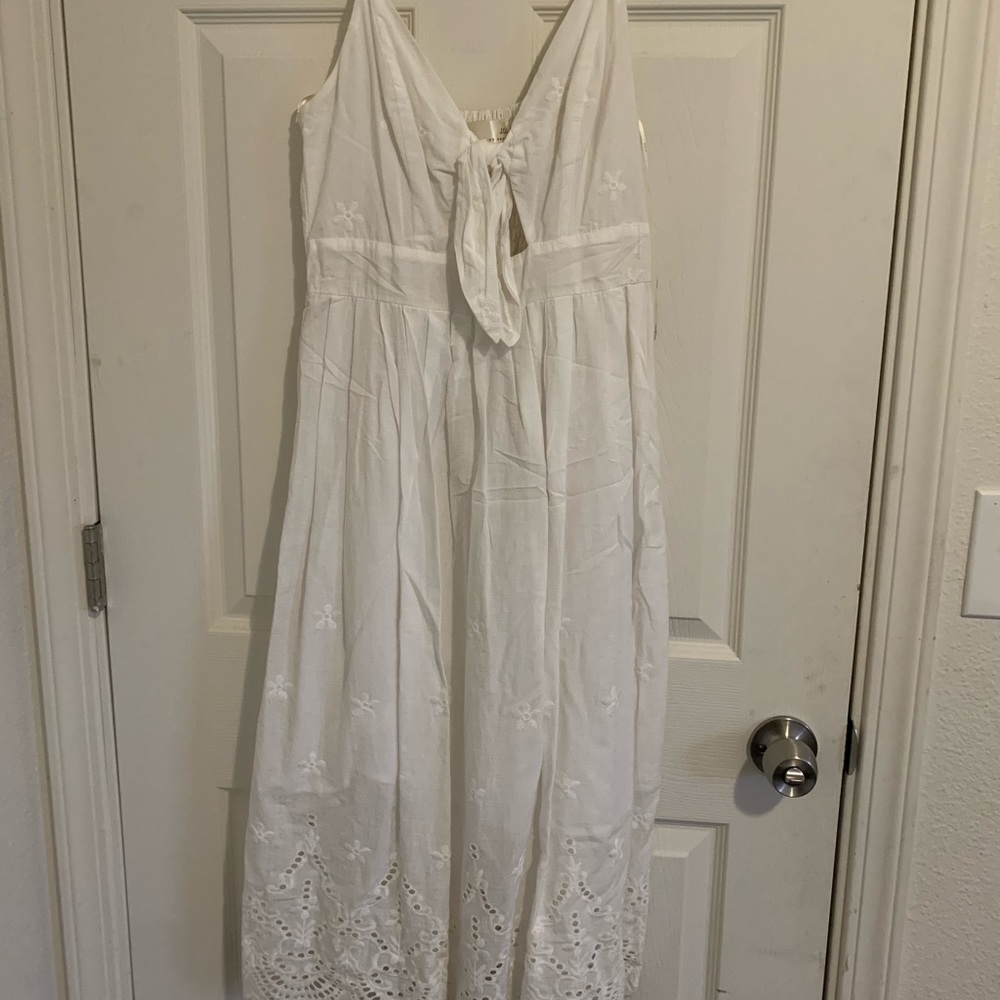 White summer dress